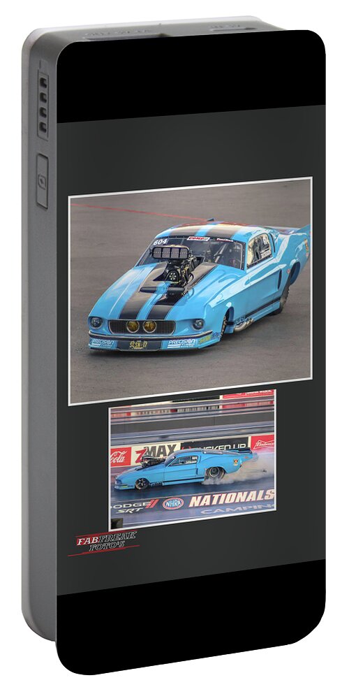 Pro Portable Battery Charger featuring the photograph Pro Mod Mustang by Darrell Foster