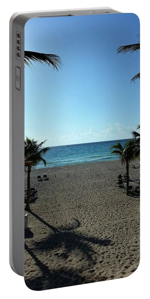 Mexico Portable Battery Charger featuring the photograph Quintana Roo by Fred Larucci