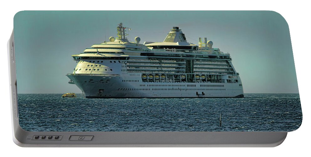 Geraldton Portable Battery Charger featuring the photograph Radiance of the Seas by Elaine Teague