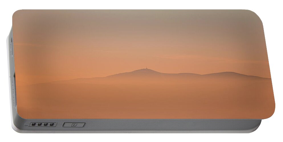 Lysa Hora Portable Battery Charger featuring the photograph Red-orange glow by Vaclav Sonnek