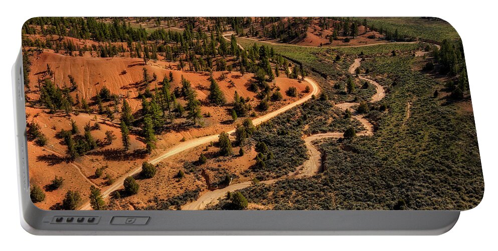 Red Rock Canyon Portable Battery Charger featuring the photograph Red Rock State Park Utah by Susan Candelario