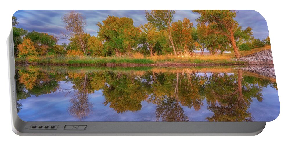 Fall Portable Battery Charger featuring the photograph Reflecting Fall by Darren White