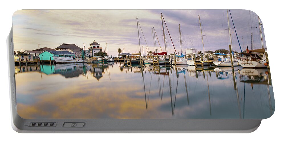 Rockport Portable Battery Charger featuring the photograph Reflecting on a New Year by Christopher Rice