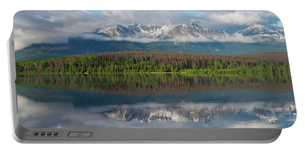 Mountain Portable Battery Charger featuring the photograph Reflections by Bill Cubitt