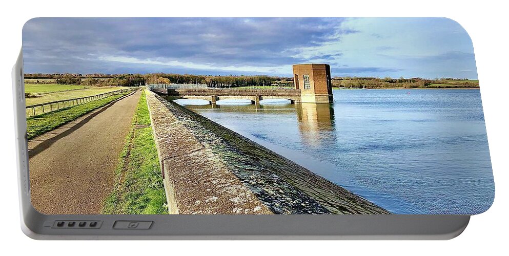 Reservoir Portable Battery Charger featuring the photograph Pitsford Reservoir #4 by Gordon James