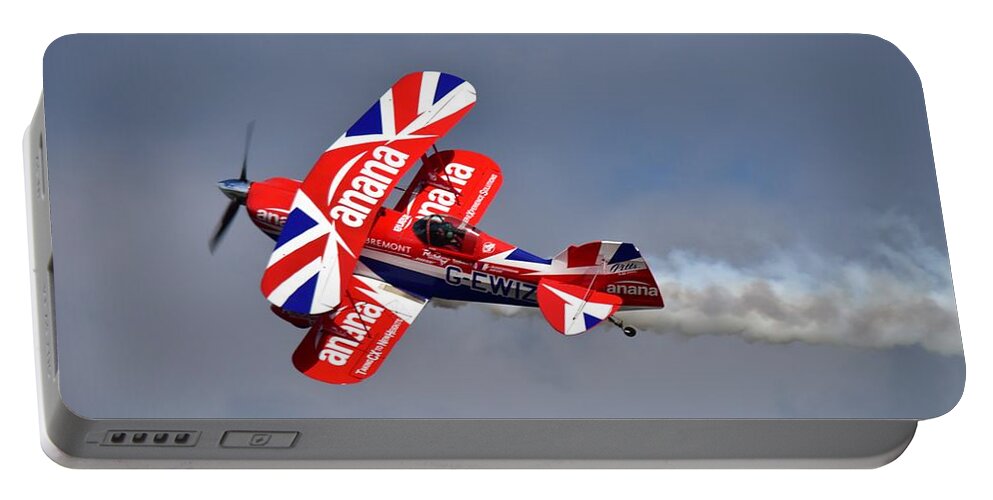Rich Goodwin Portable Battery Charger featuring the photograph Rich Goodwin Airshows by Neil R Finlay