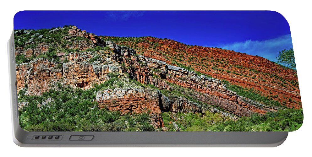 Jon Burch Portable Battery Charger featuring the photograph RMOS Anticline by Jon Burch Photography