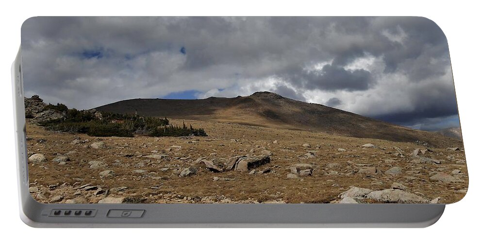 Tundra Portable Battery Charger featuring the photograph Rocky Mountain Tundra by Julie Grace