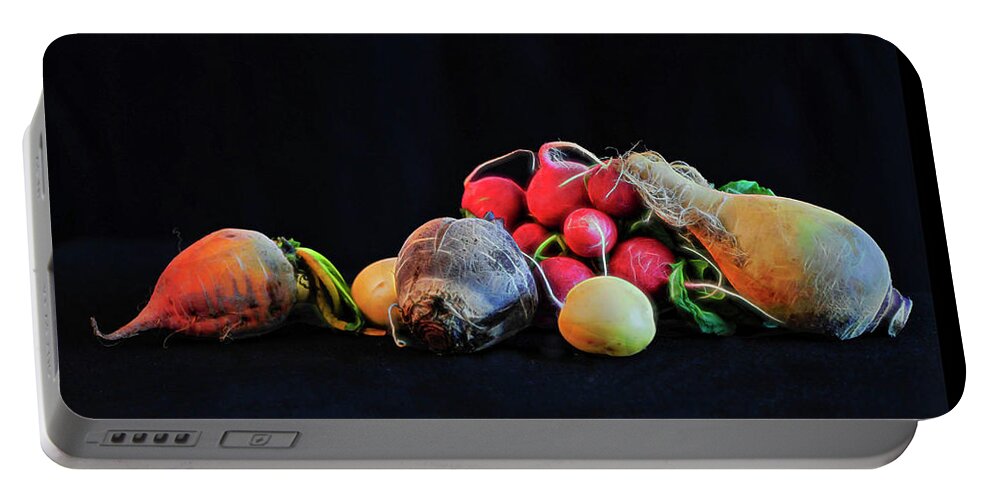 Vegetables Portable Battery Charger featuring the photograph Root Vegetables by Cordia Murphy