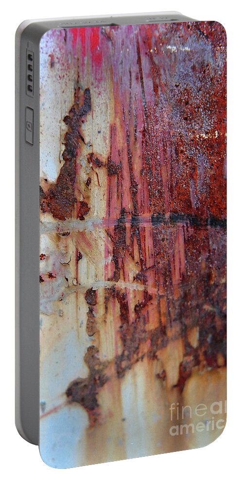 Photography Portable Battery Charger featuring the photograph Rust #11 by Stephanie Gambini