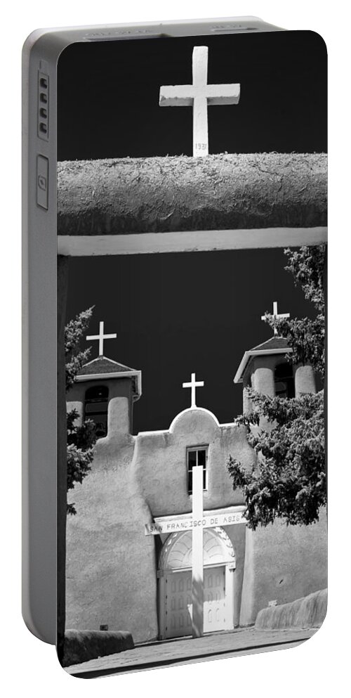 San Francisco De Asis Portable Battery Charger featuring the photograph San Francisco de Asis Mission Church by Peter Boehringer