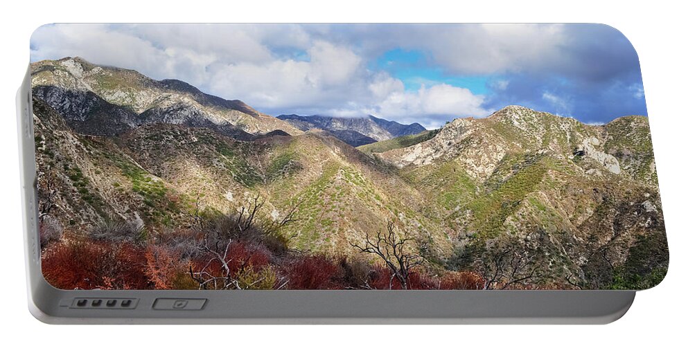 Angeles National Forest Portable Battery Charger featuring the photograph San Gabriel Mountains National Monument by Kyle Hanson