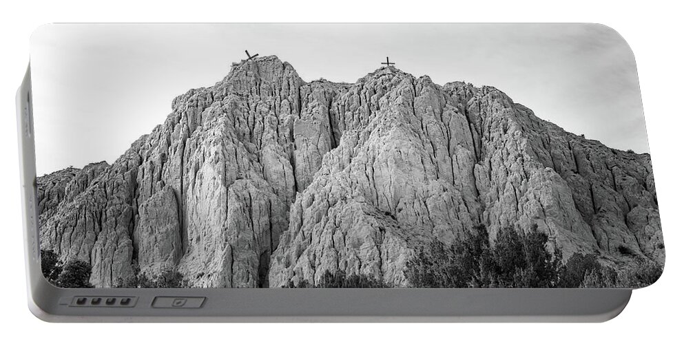 Taos Portable Battery Charger featuring the photograph Sanctuary in Dixon NM by Elijah Rael