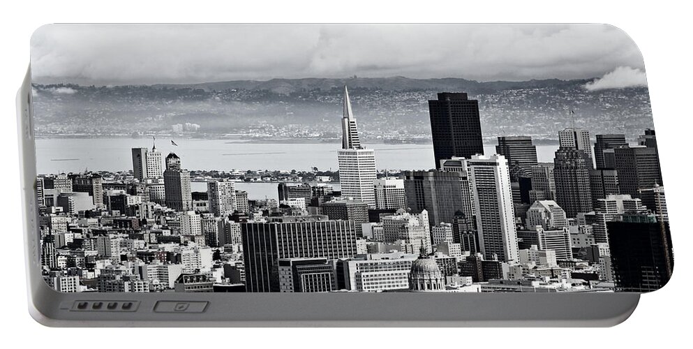  Portable Battery Charger featuring the photograph San Francisco Views by Carol Jorgensen