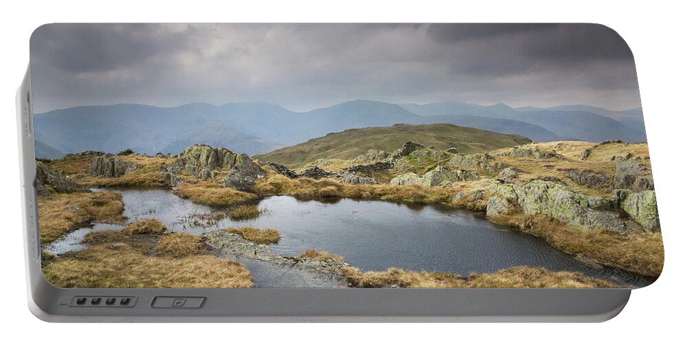 Beauty Portable Battery Charger featuring the photograph Satura Crags, Lake District by Anita Nicholson