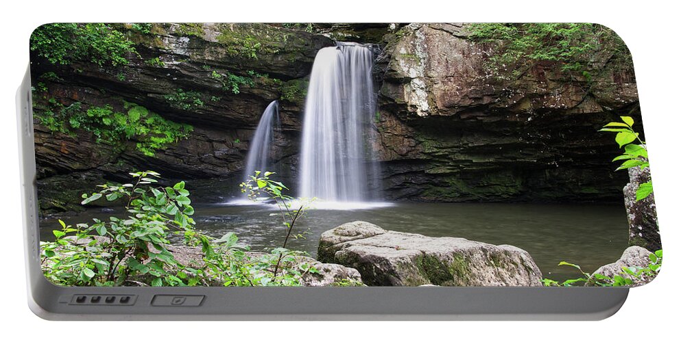 Savage Falls Portable Battery Charger featuring the photograph Savage Falls 3 by Phil Perkins