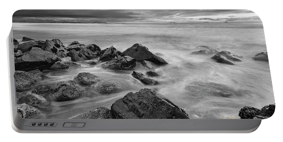  Portable Battery Charger featuring the photograph Sea Of Grey by Dan McGeorge