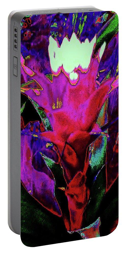 Flower Portable Battery Charger featuring the photograph Semi Stalk by Andrew Lawrence