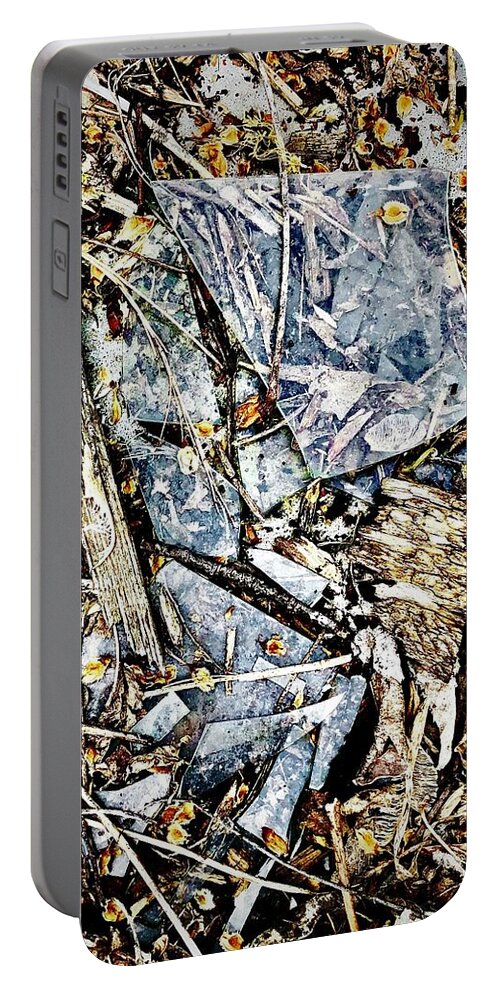 Shards Portable Battery Charger featuring the photograph Shards by Sarah Lilja