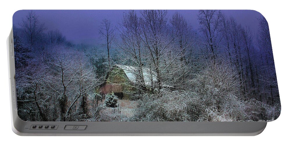 Christmas Portable Battery Charger featuring the photograph Silent Night by Rick Lipscomb