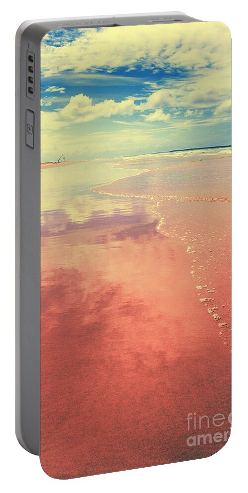 Retro Portable Battery Charger featuring the photograph Simpliseaty by Jorgo Photography