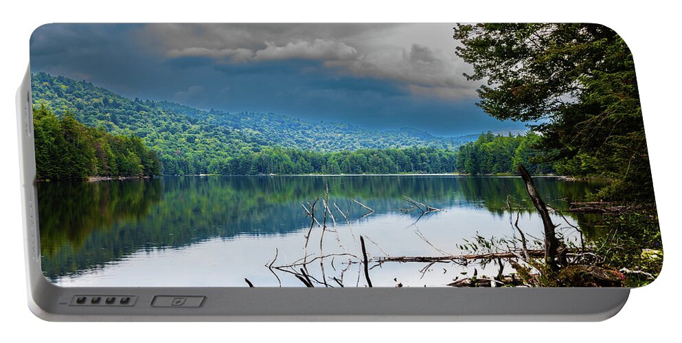 Sis Lake In The Adirondacks Portable Battery Charger featuring the photograph Sis Lake in the Adirondacks by David Patterson