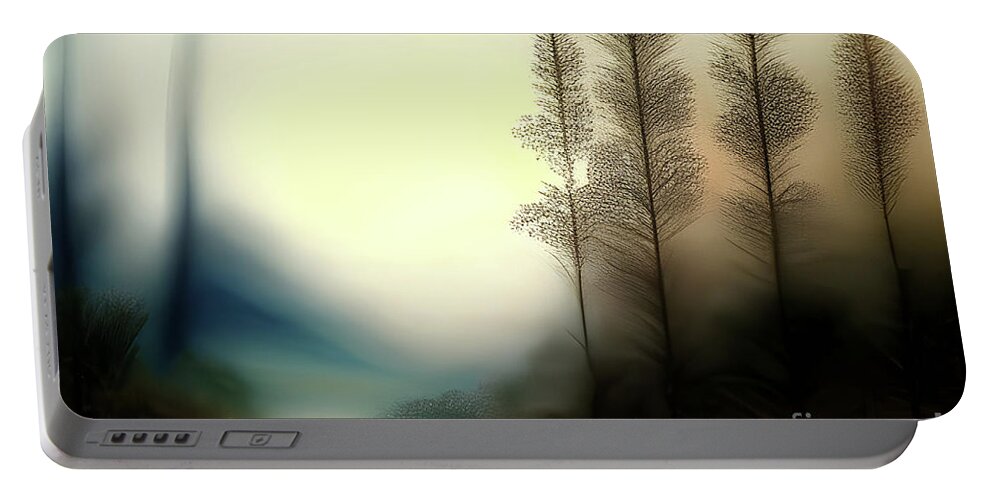 Photography Portable Battery Charger featuring the photograph Winter Trees #2 by Barbara Milton