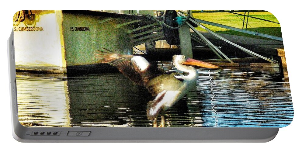 Yarrawonga Portable Battery Charger featuring the photograph Soft landing by Blair Stuart