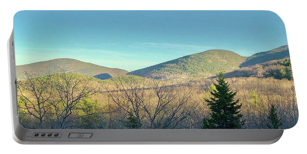 Mountain Portable Battery Charger featuring the photograph Solitude by Lisa Pearlman