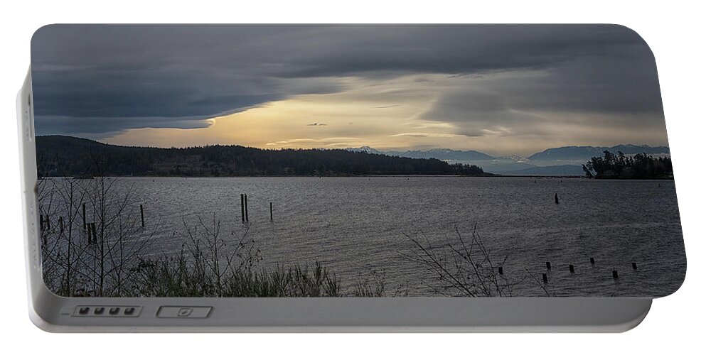 Sooke Harbour Portable Battery Charger featuring the photograph Sooke Harbour by Randy Hall