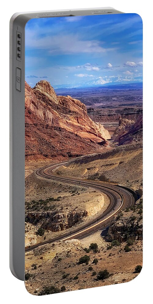 Photograph Portable Battery Charger featuring the photograph Southwestern Utah by John A Rodriguez