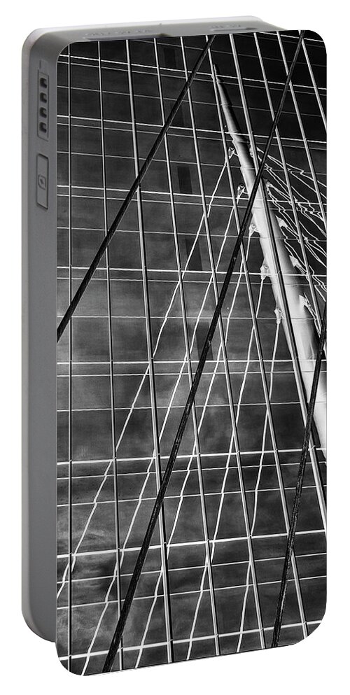 Fine Art Portable Battery Charger featuring the photograph Spires and Windows by Tony Locke