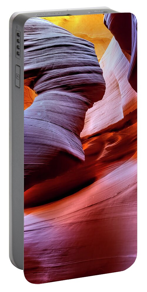 Antelope Canyon Portable Battery Charger featuring the photograph Spirit by Dan McGeorge