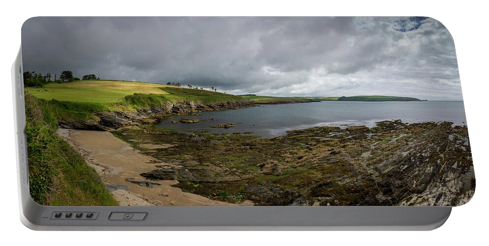 Sandycove Portable Battery Charger featuring the photograph Sprayfield Vista by Mark Callanan