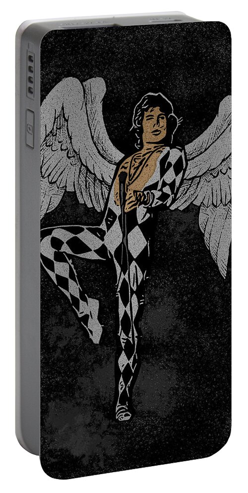 Spread Your Wings Portable Battery Charger featuring the digital art Spread Your Wings and Fly Away by Christina Rick