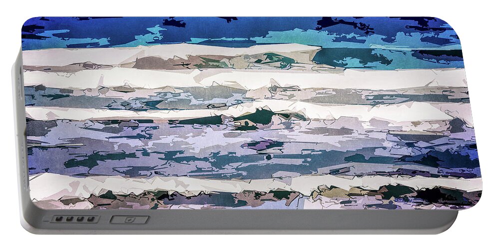 Seasonal Portable Battery Charger featuring the digital art Spring Thaw by Phil Perkins