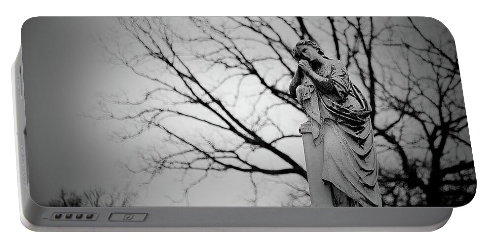 Statue Portable Battery Charger featuring the photograph Statuary 1 by Carol Jorgensen