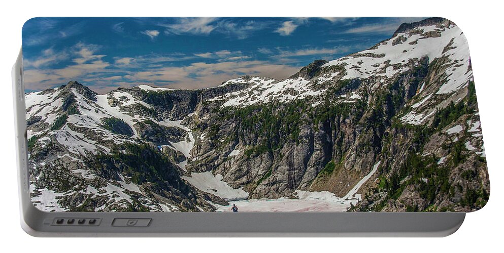 Outdoors Portable Battery Charger featuring the photograph Still Frozen by Doug Scrima