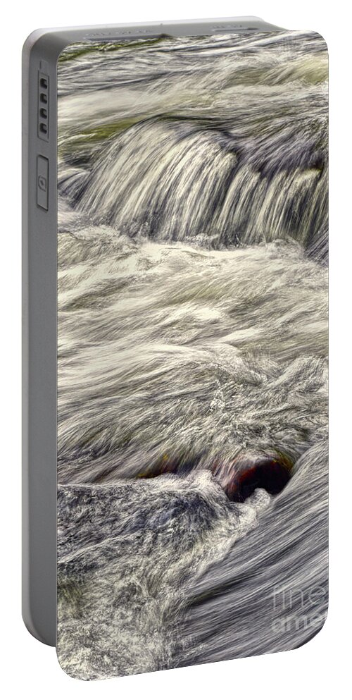 Rapids Portable Battery Charger featuring the photograph Still Water by Phil Perkins