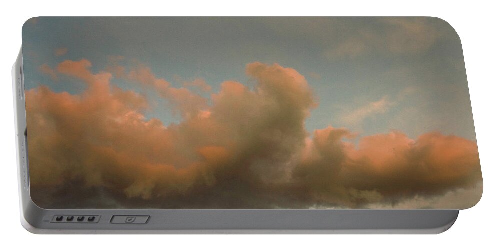 Clouds Portable Battery Charger featuring the photograph Storm Coming by Ron Roberts