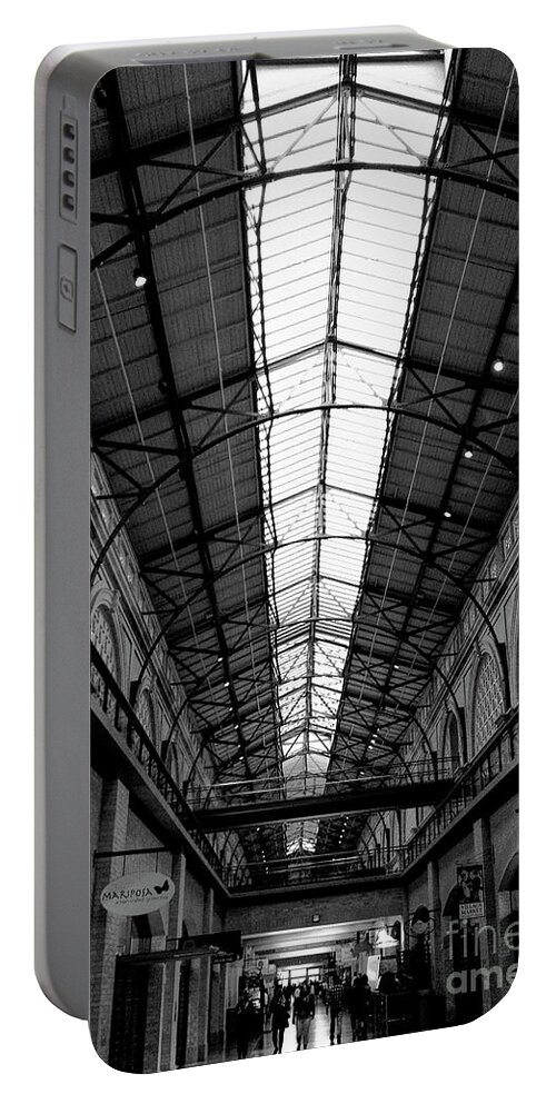 Ferry Building Portable Battery Charger featuring the photograph Strolling through the Ferry Building by Manuela's Camera Obscura