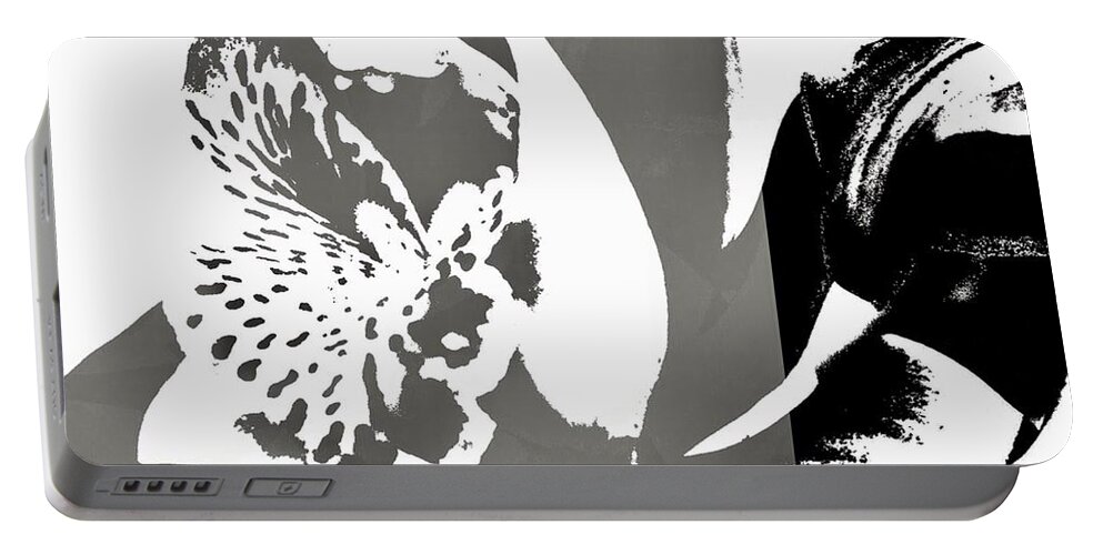 Suki Portable Battery Charger featuring the digital art Suki by Canessa Thomas
