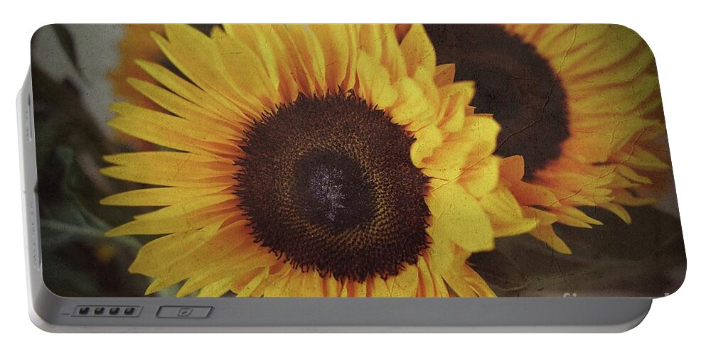 Sunflower Portable Battery Charger featuring the photograph Sunflower 2 by Claudia Zahnd-Prezioso