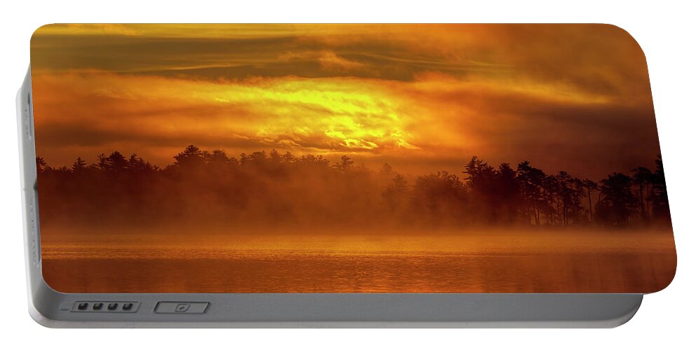 Sunrise Portable Battery Charger featuring the photograph Sunrise 34a2923 by Greg Hartford