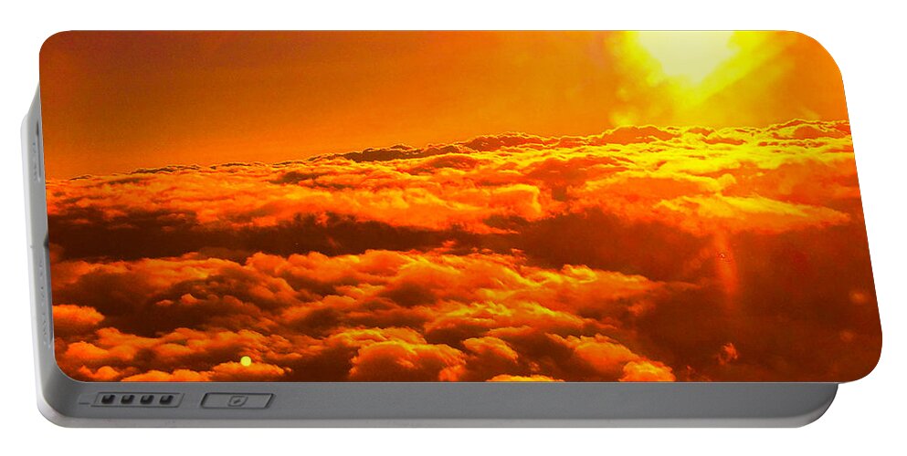 Sunrise Portable Battery Charger featuring the photograph Sunrise at sunset by Trevor A Smith