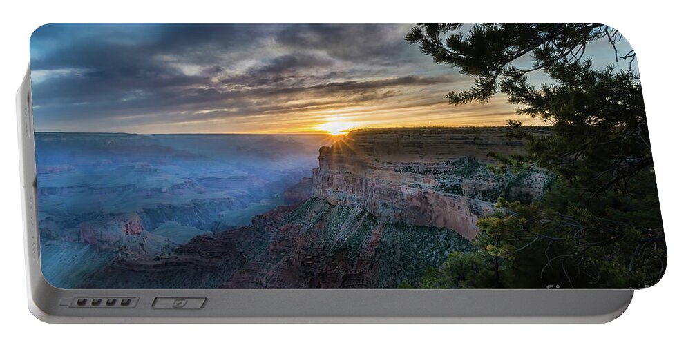Grand Canyon Portable Battery Charger featuring the photograph Sunrise Over Grand Canyon National Park by Tom Watkins PVminer pixs