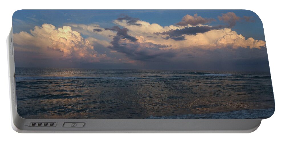 Outer Banks Portable Battery Charger featuring the photograph Sunset at the Outer Banks by Ken Kvamme