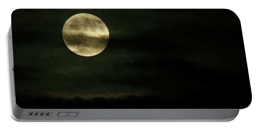  Portable Battery Charger featuring the photograph Super Moon Eclipse 2 by Brad Nellis