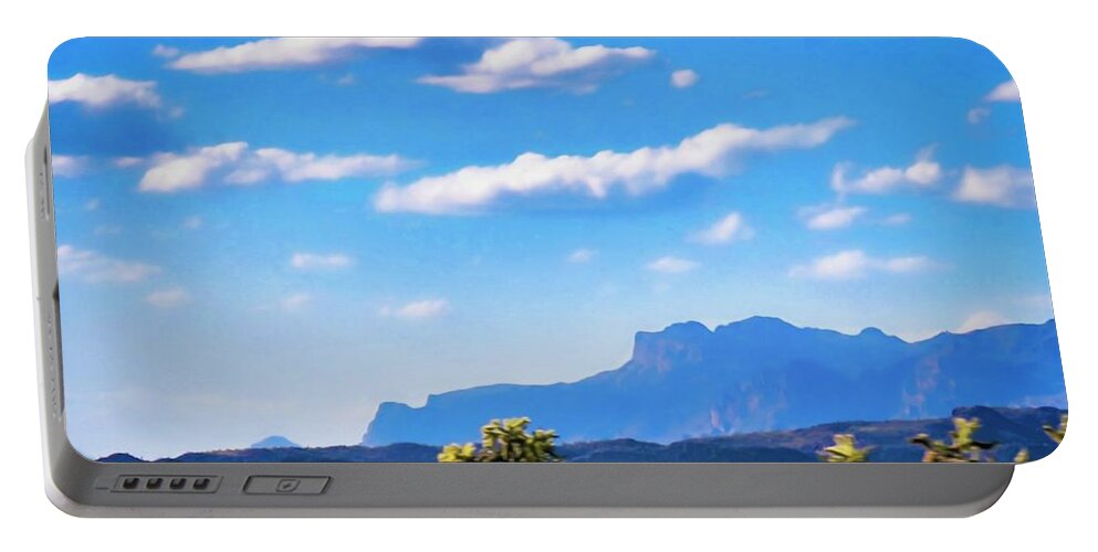Arizona Portable Battery Charger featuring the photograph Superstition Dreaming by Judy Kennedy