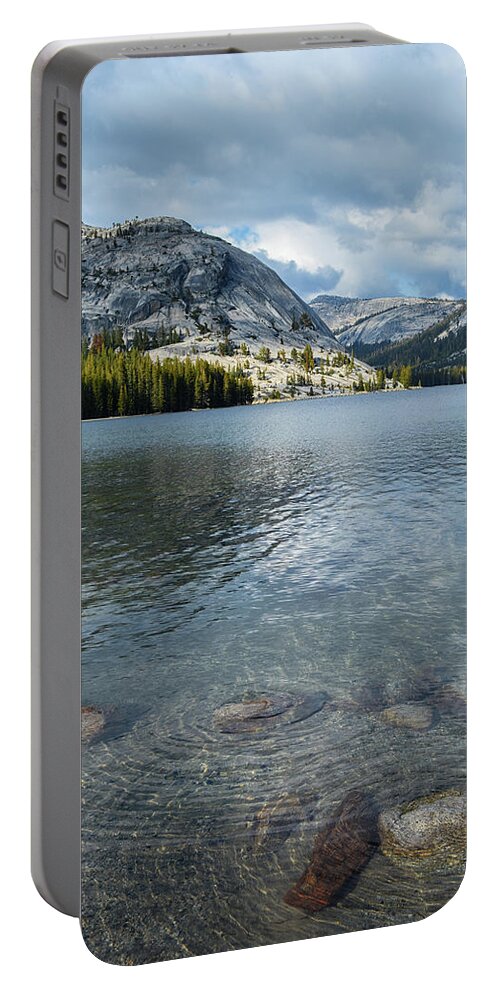 Yosemite National Park Portable Battery Charger featuring the photograph Tenaya Lake Portrait by Kyle Hanson